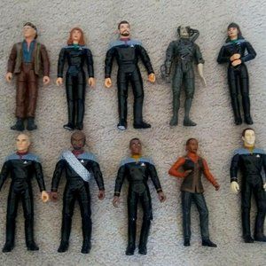 Star Trek First Contact Action Figures *Set of 10*